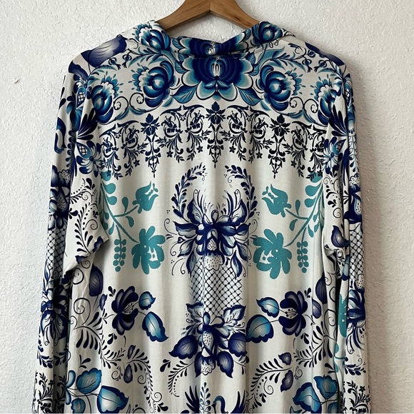 Johnny Was Farrow Polo Swing Dress Size L - Picture 11 of 14